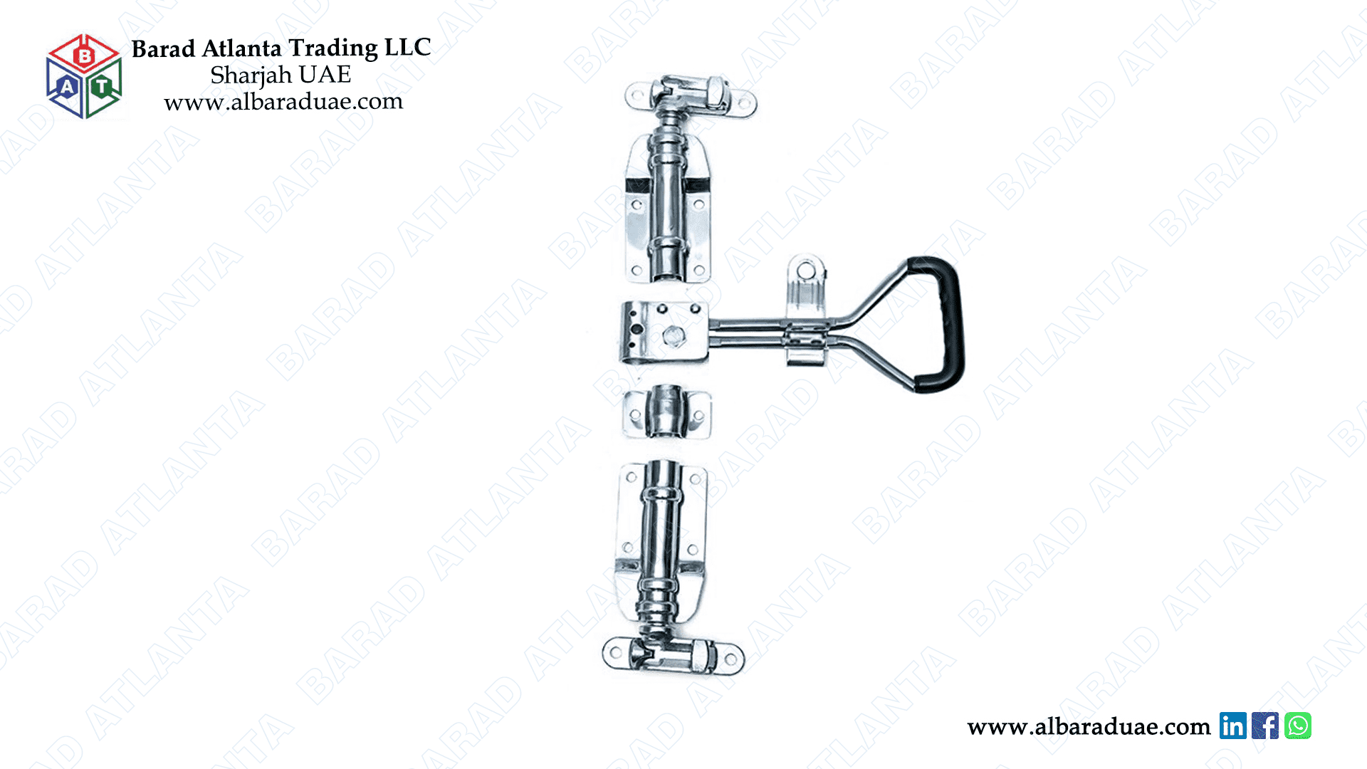 Container Rear Door Lock 22mm GI